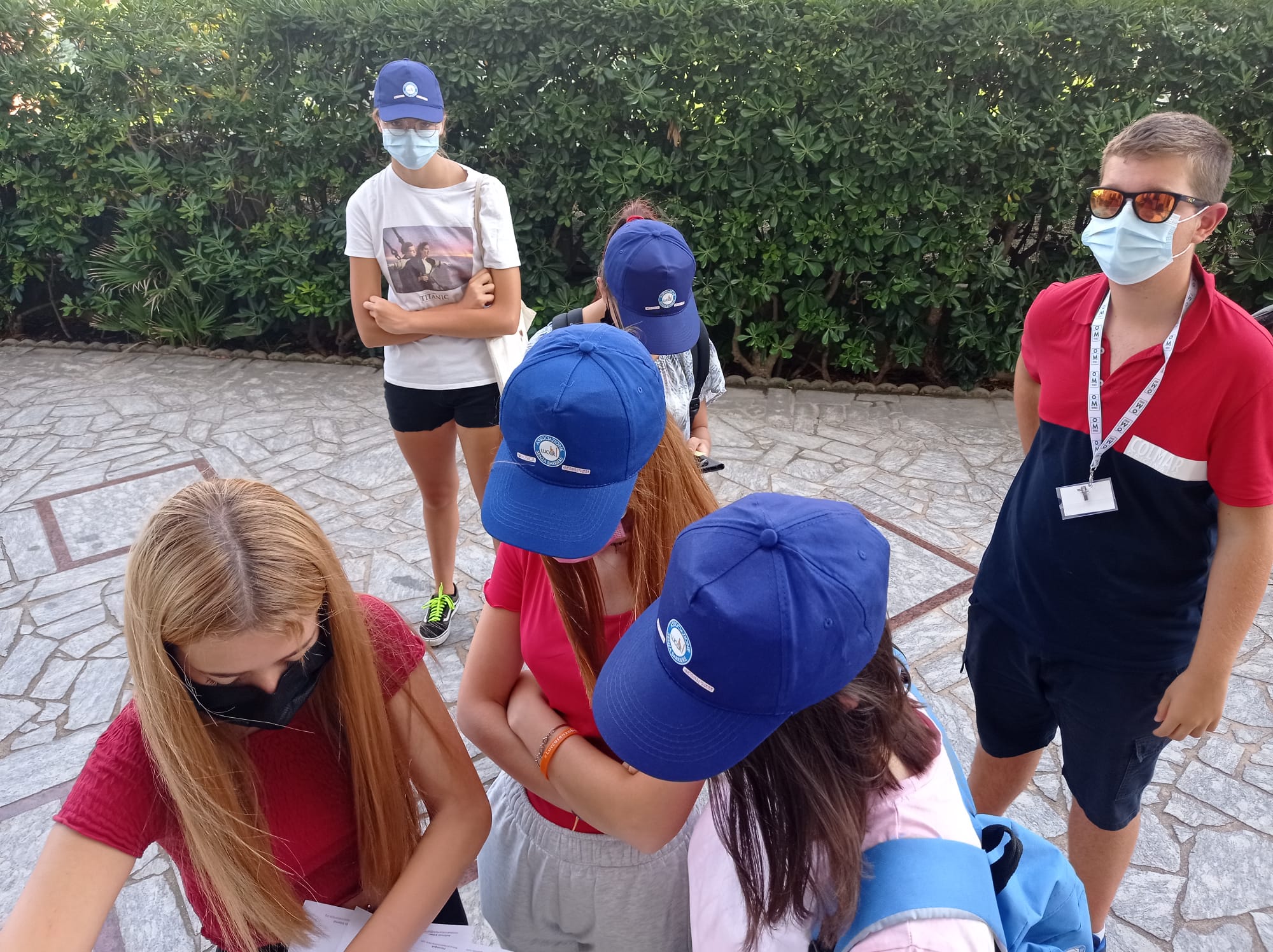 Studenti durante le mappature